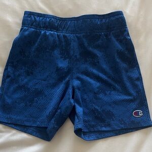 Champion Kids Camo Blue Shorts S (7/8)